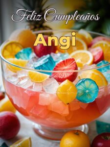 Feliz cumpleaños angi