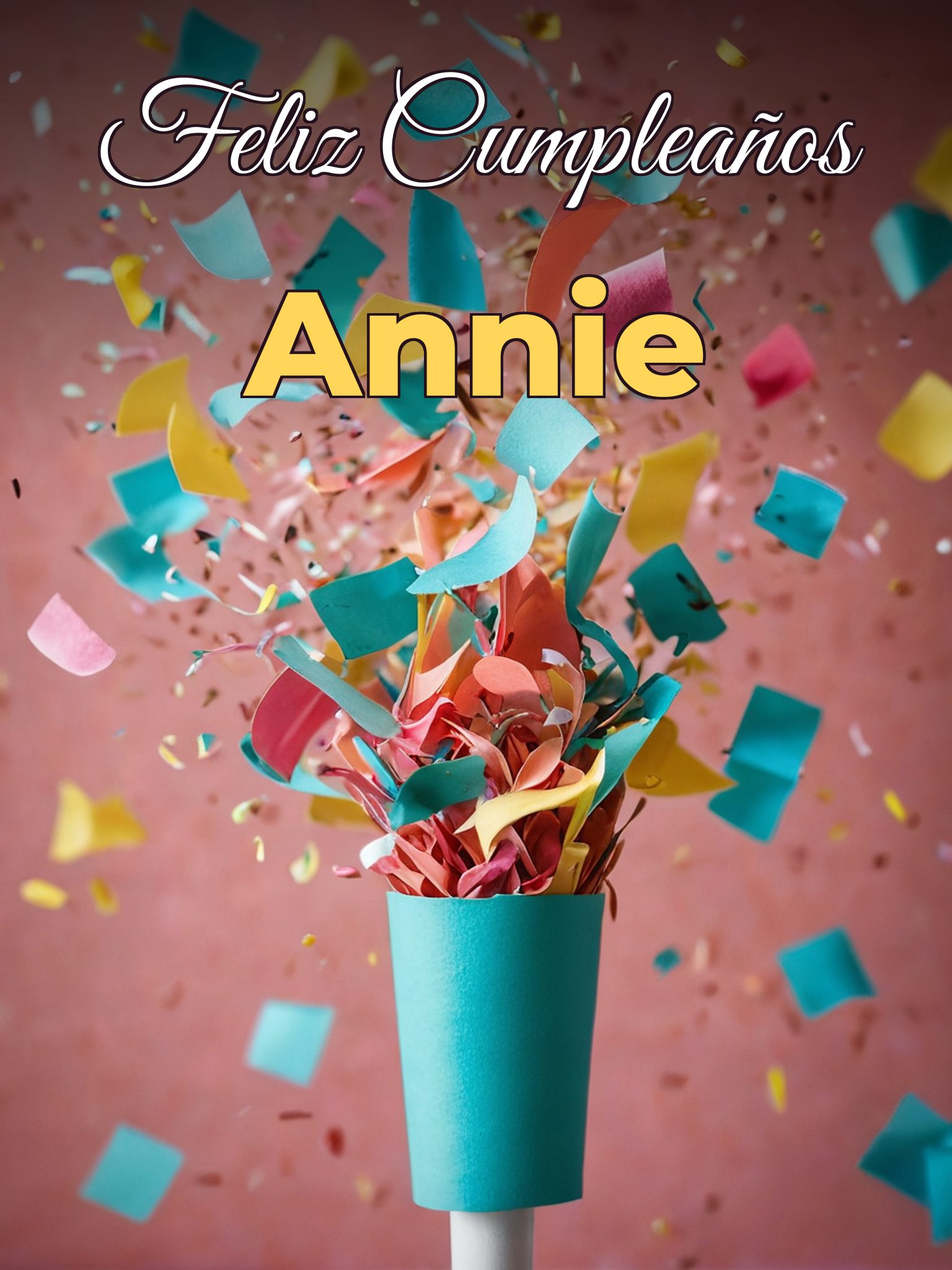 Feliz cumpleaños annie