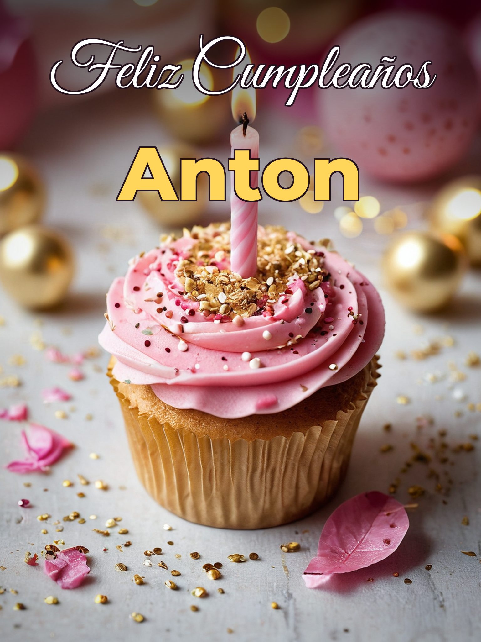 Feliz cumpleaños anton