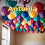 feliz cumpleaños antonia