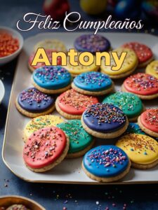 Feliz cumpleaños antony