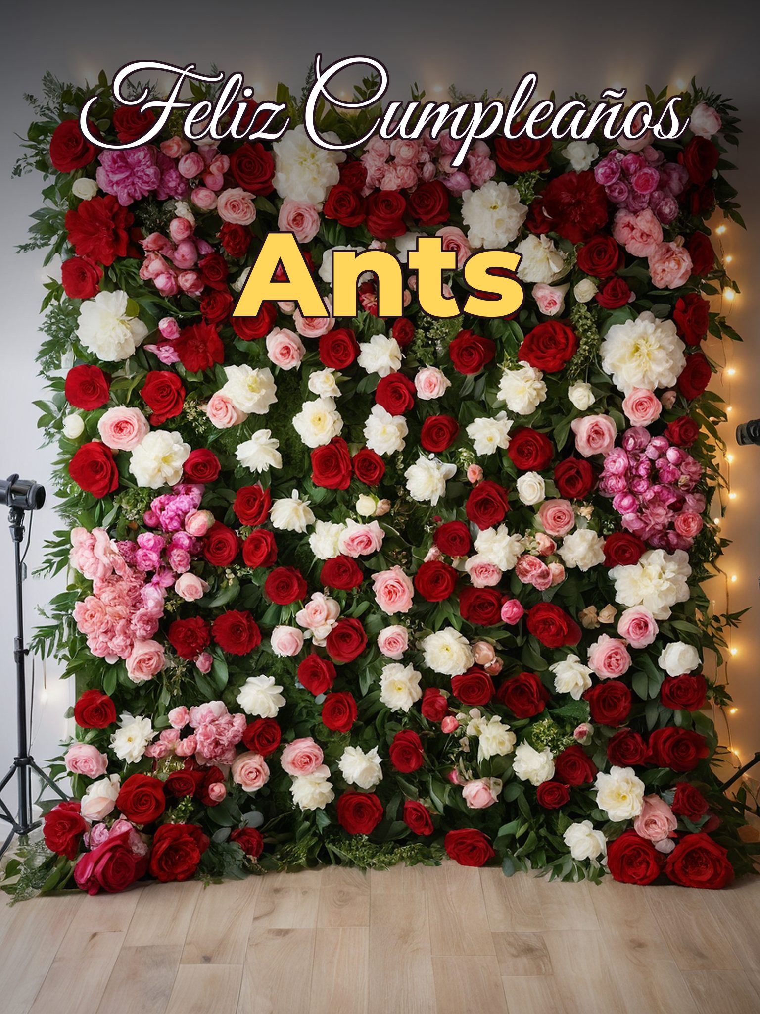 Feliz cumpleaños ants