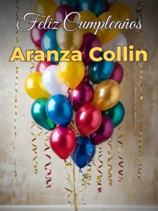 Feliz cumpleaños aranza collin