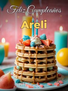 Feliz cumpleaños areli