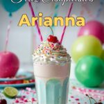 feliz cumpleaños arianna