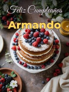 Feliz cumpleaños armando