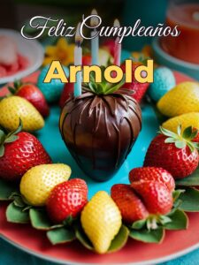 Feliz cumpleaños arnold