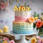 feliz cumpleaños aroa