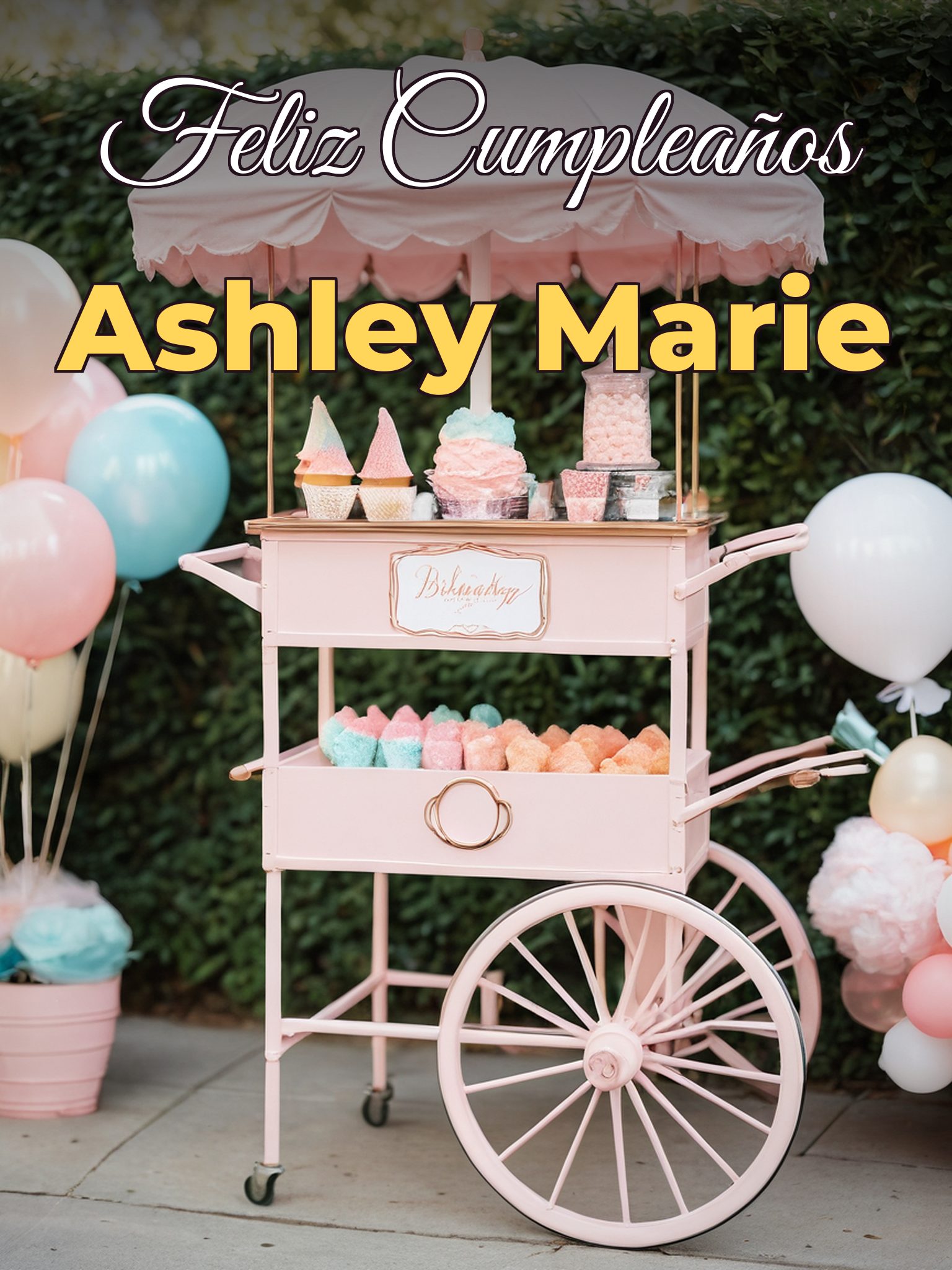 Feliz cumpleaños ashley marie