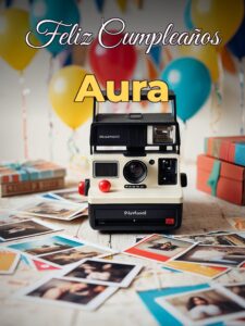 Feliz cumpleaños aura