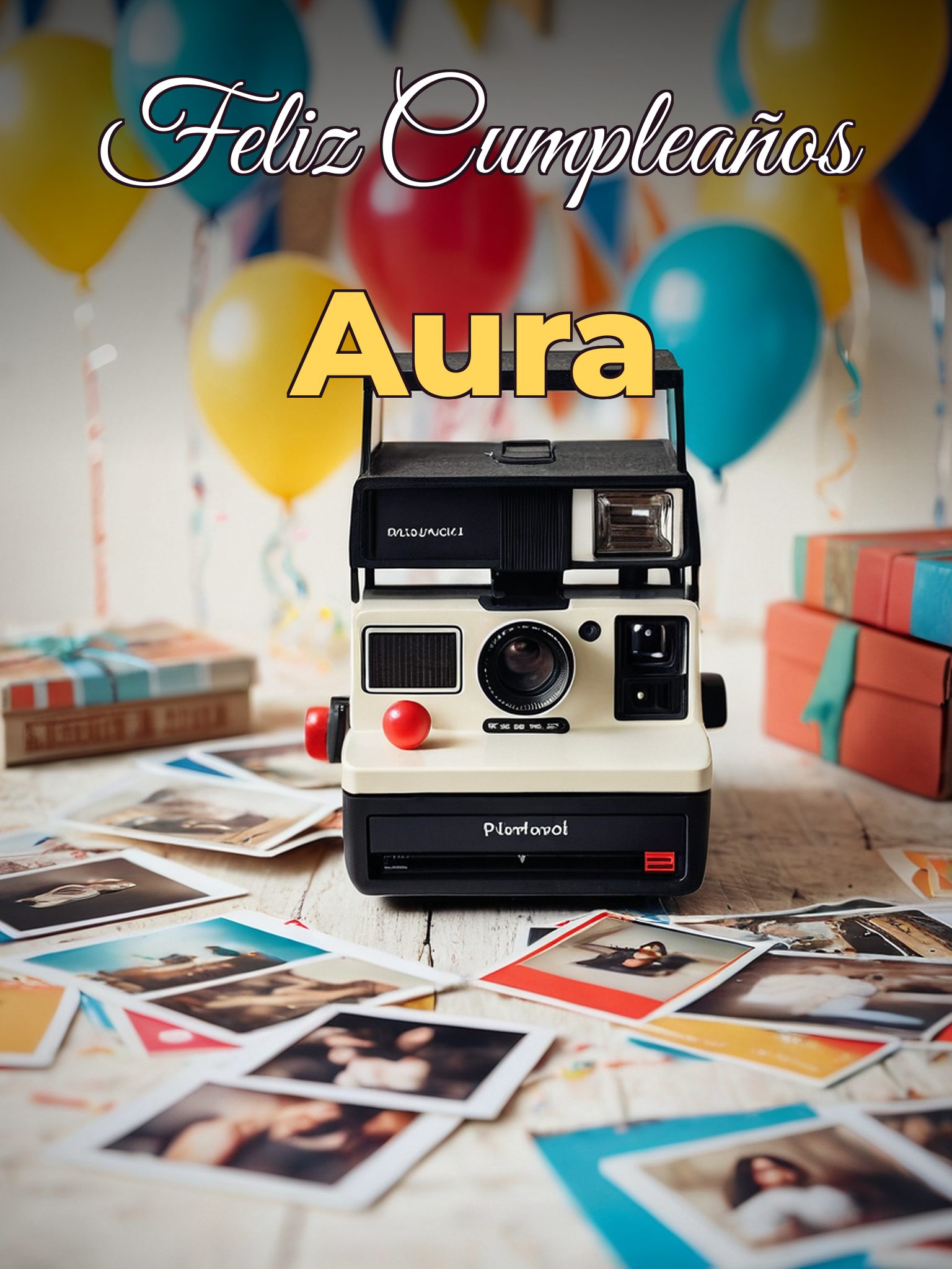 Feliz cumpleaños aura