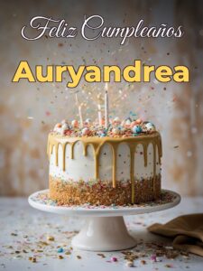 Feliz cumpleaños auryandrea