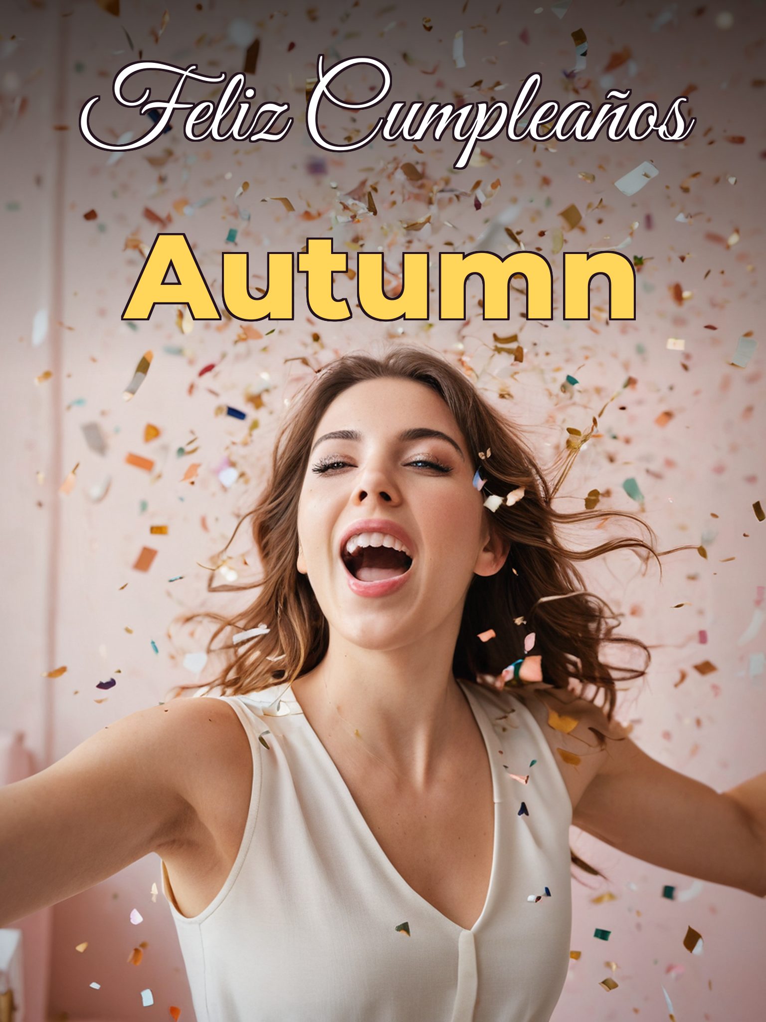 Feliz cumpleaños autumn