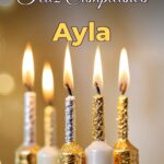 feliz cumpleaños ayla