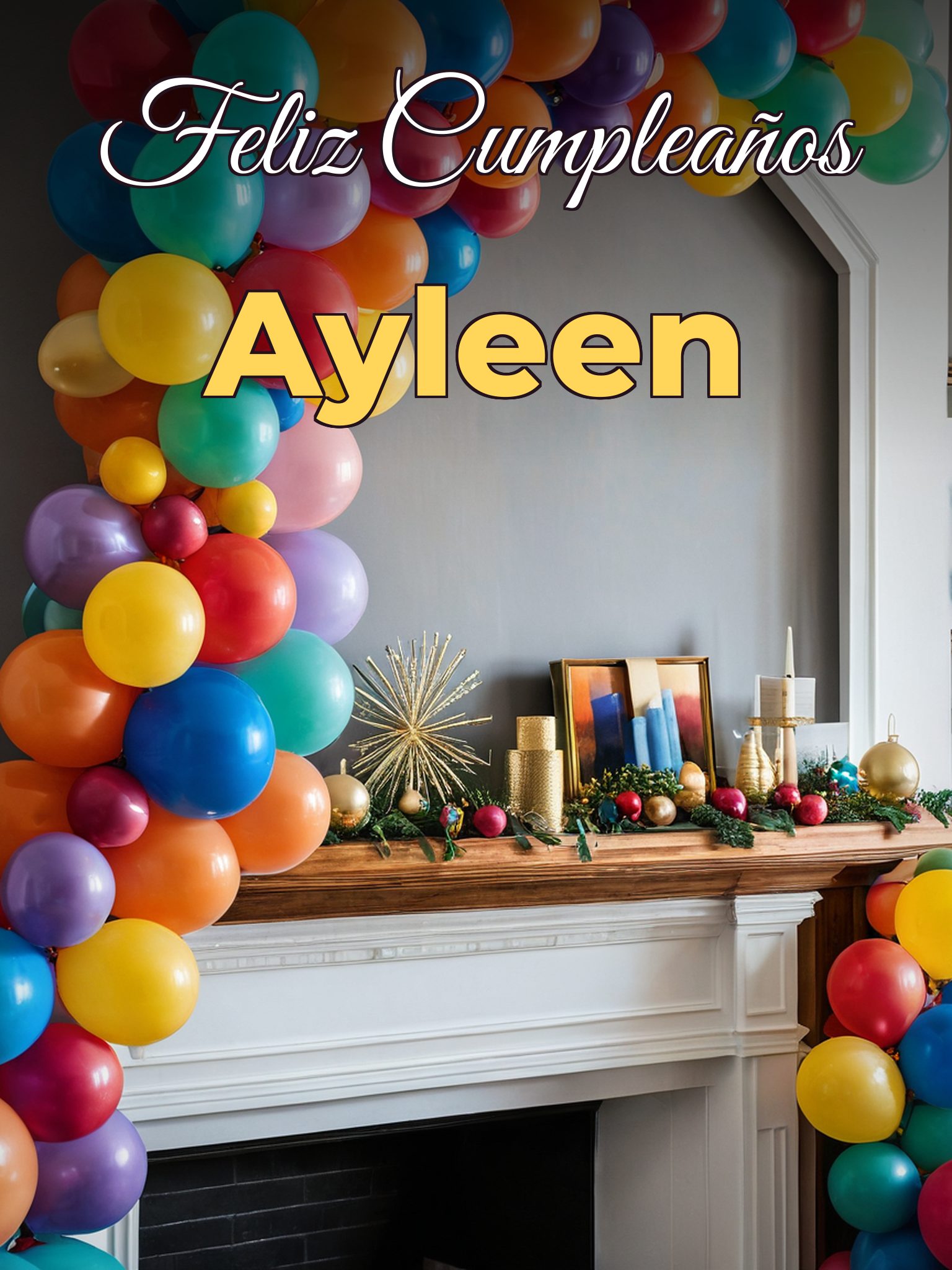 Feliz cumpleaños ayleen