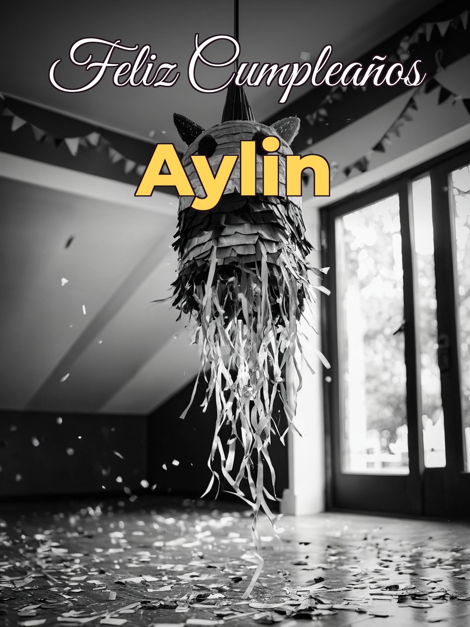 Feliz cumpleaños aylin