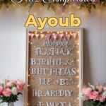 feliz cumpleaños ayoub