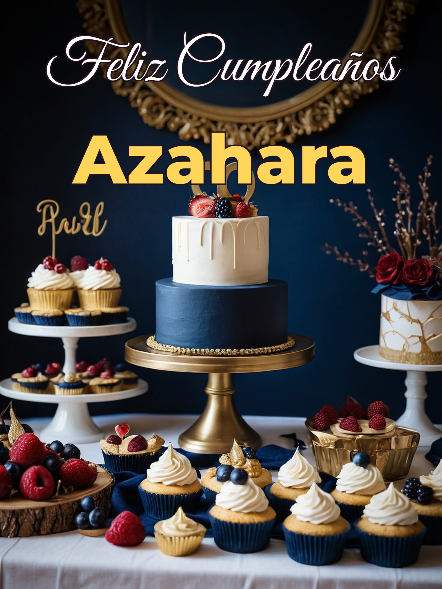 Feliz cumpleaños azahara