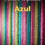 feliz cumpleaños azul