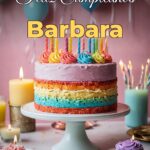 feliz cumpleaños barbara