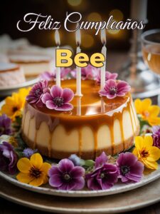 Feliz cumpleaños bee