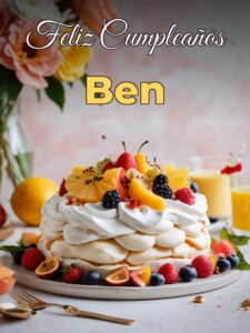 Feliz cumpleaños ben