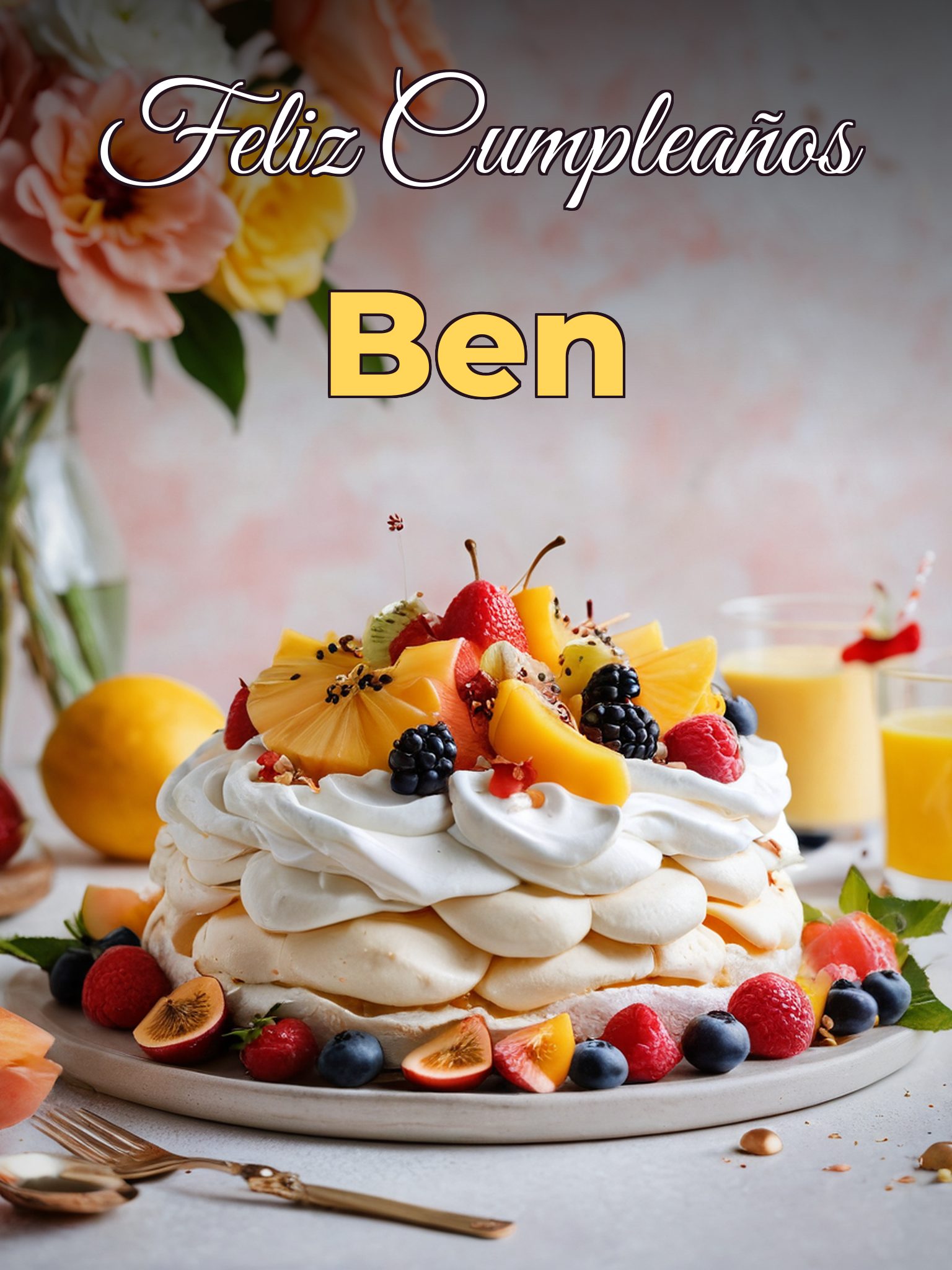 Feliz cumpleaños ben