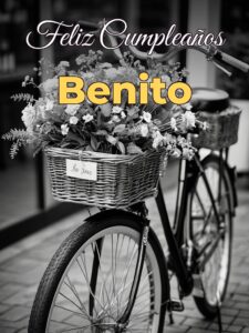 Feliz cumpleaños benito