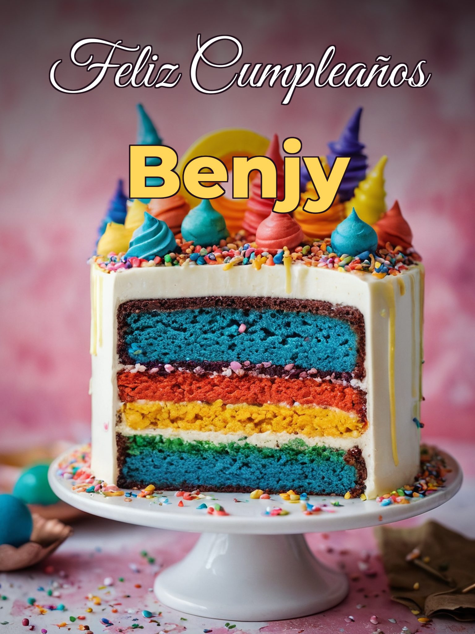Feliz cumpleaños benjy
