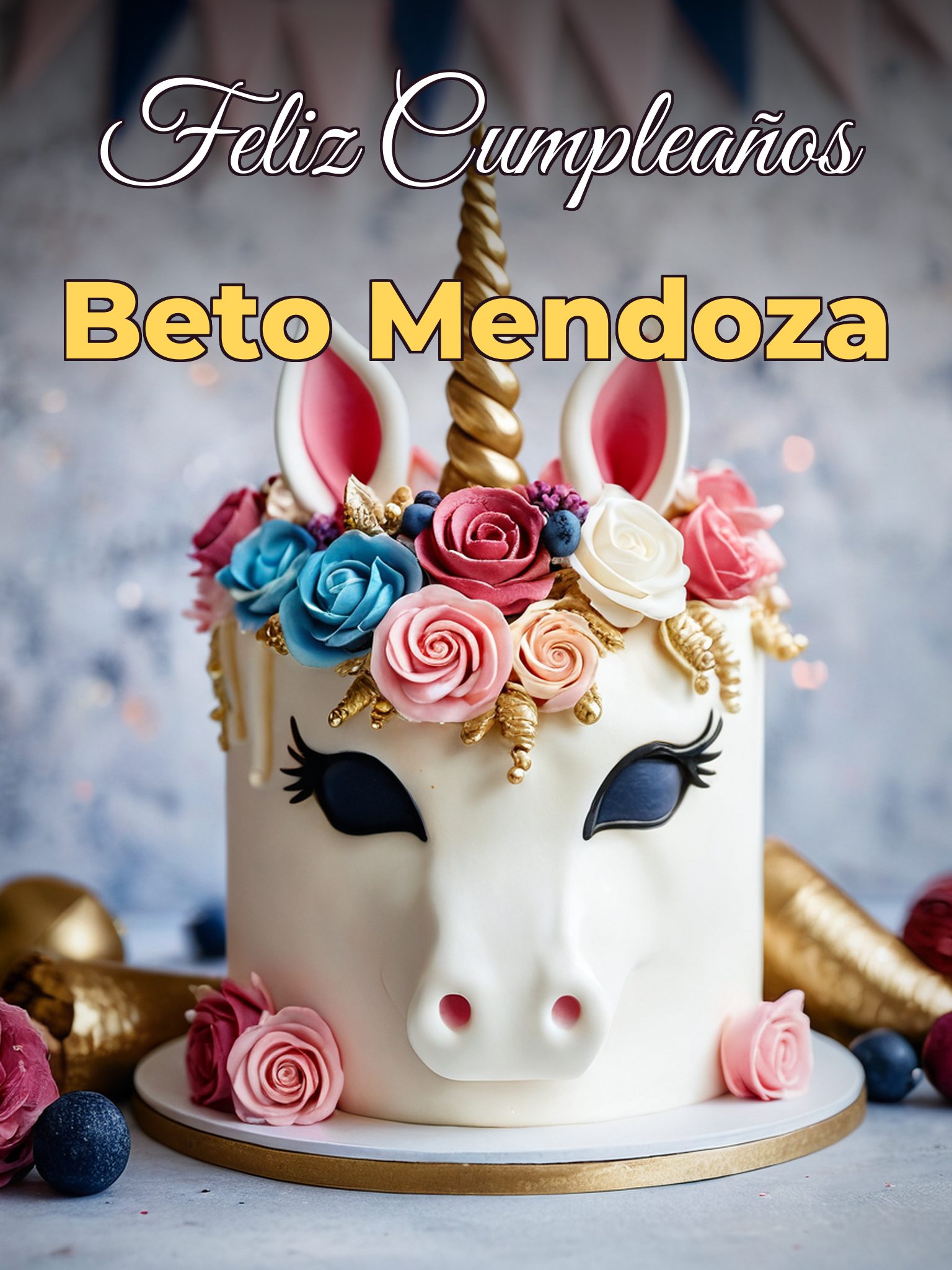Feliz cumpleaños beto mendoza
