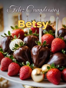 Feliz cumpleaños betsy