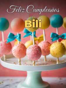 Feliz cumpleaños bili