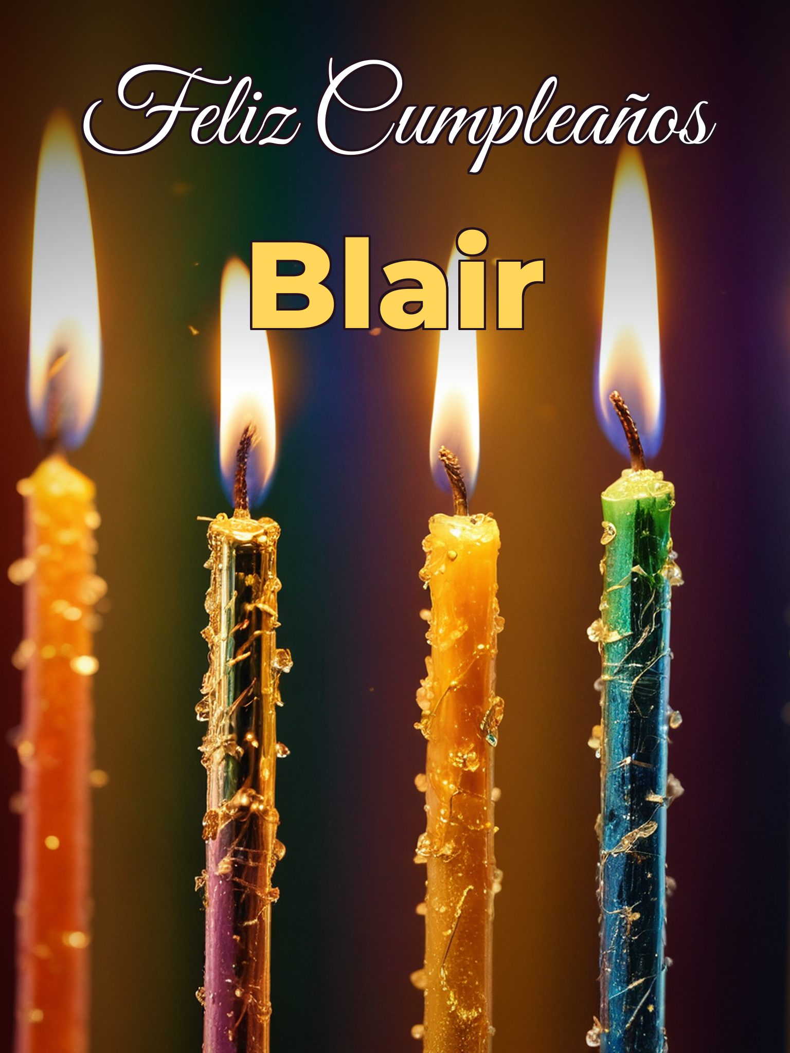 Feliz cumpleaños blair