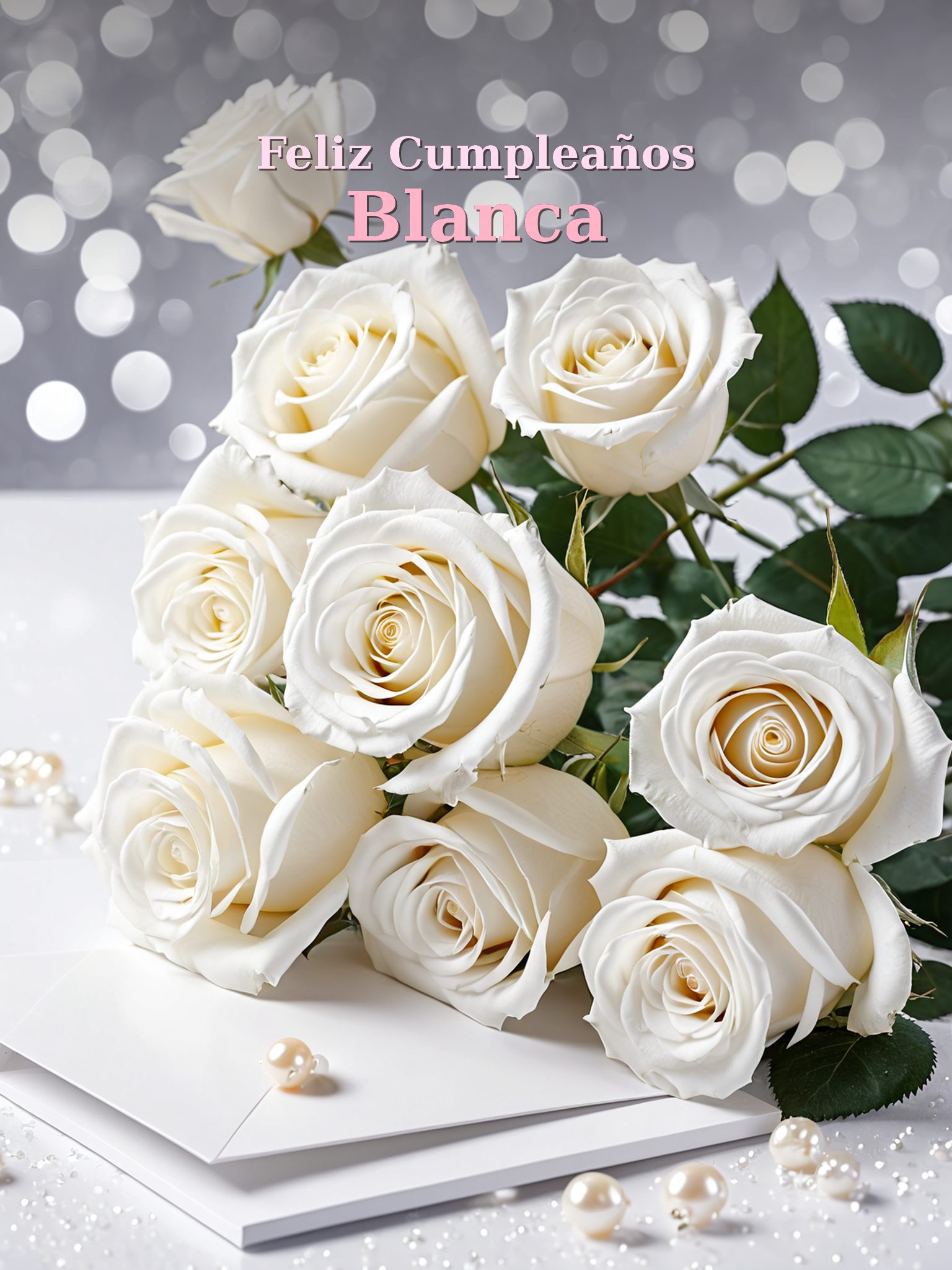 Feliz cumpleaños Blanca