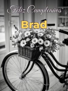 Feliz cumpleaños brad
