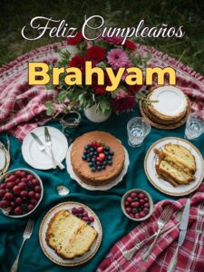 Feliz cumpleaños brahyam
