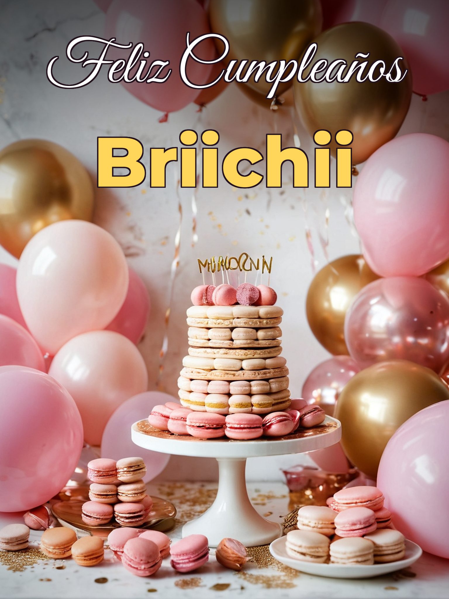 Feliz cumpleaños briichii