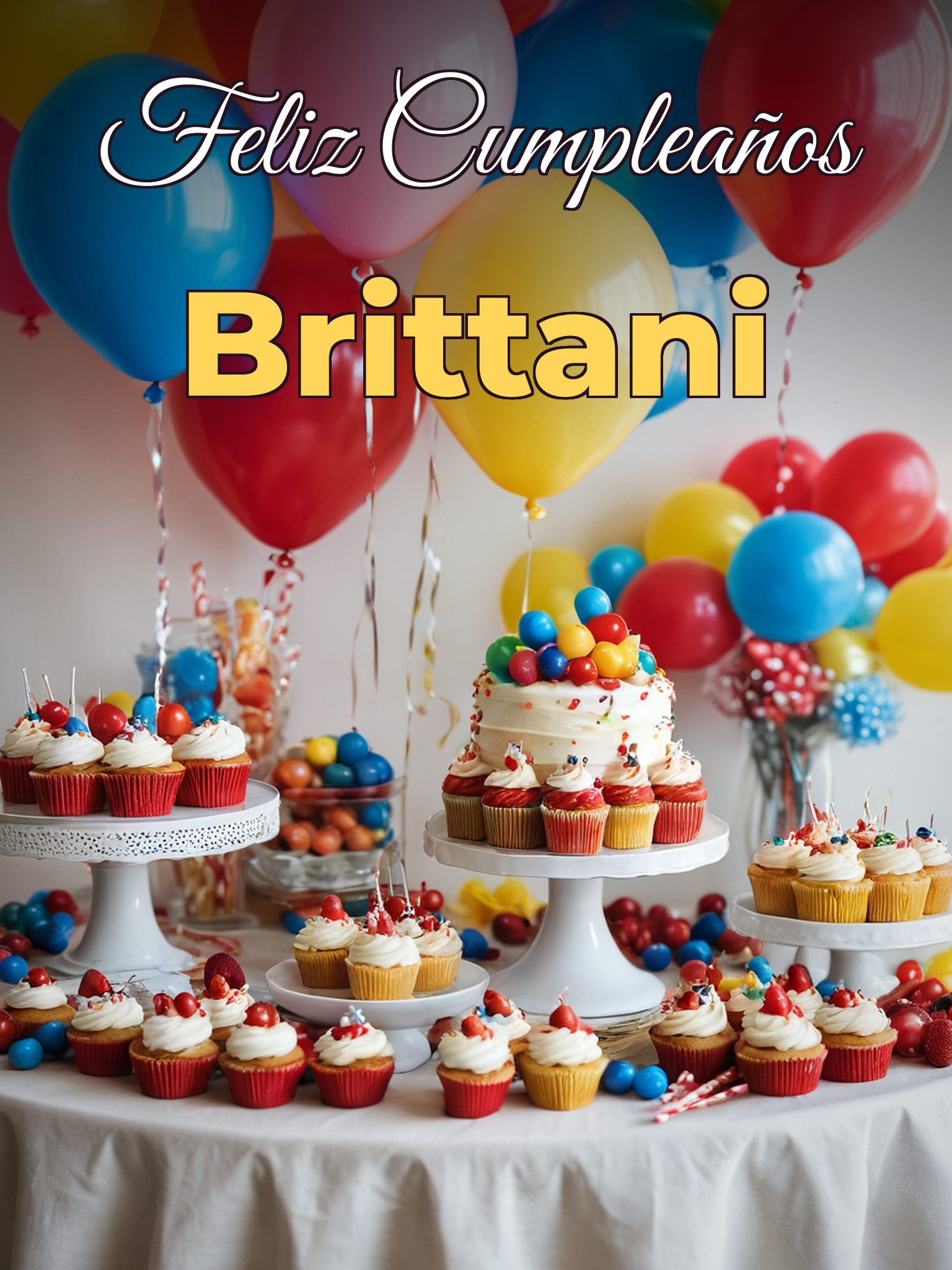 Feliz cumpleaños brittani