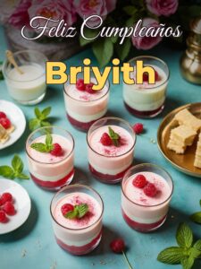 Feliz cumpleaños briyith