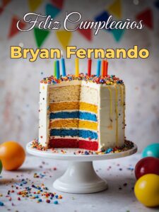 Feliz cumpleaños bryan fernando