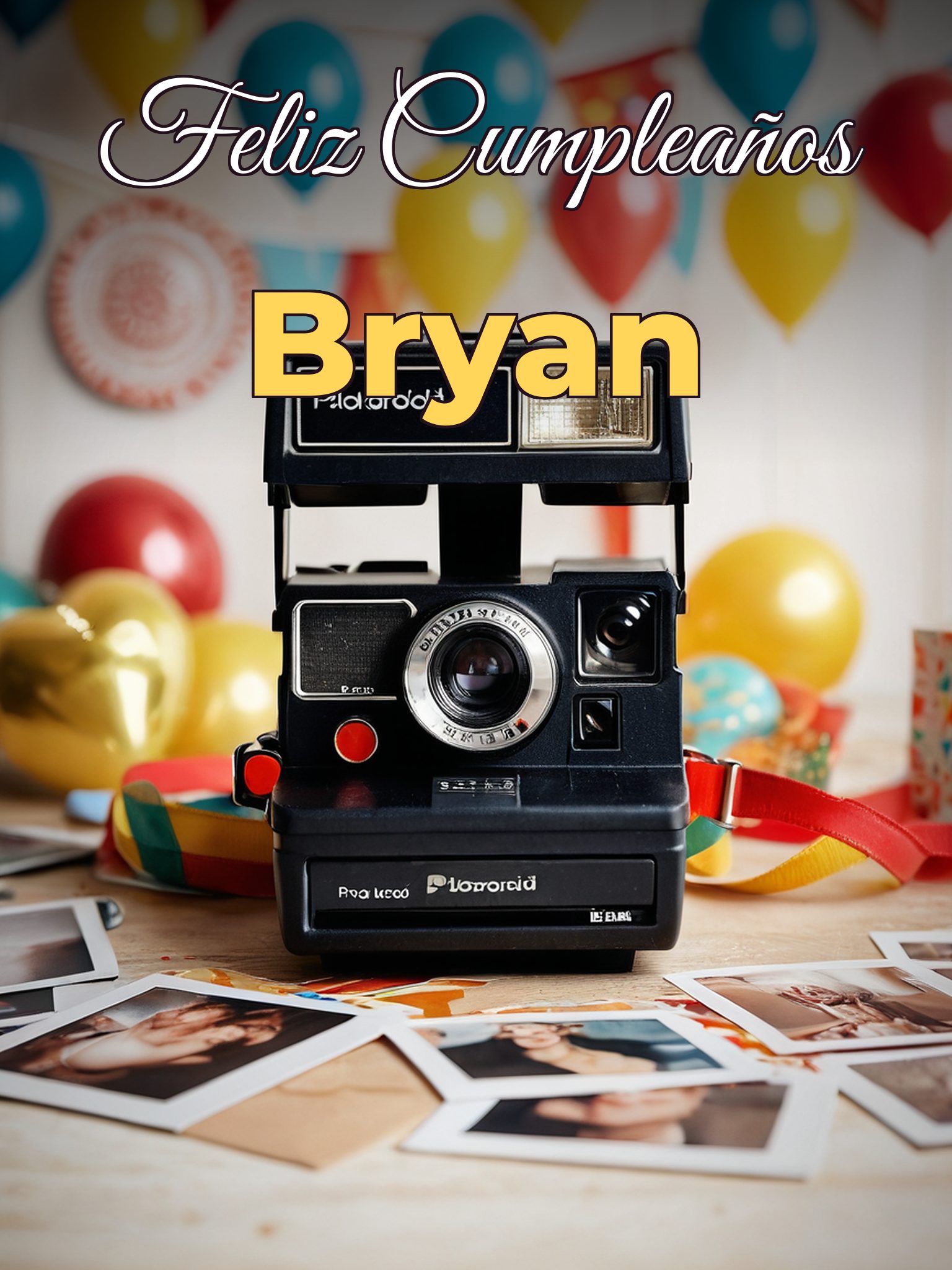Feliz cumpleaños bryan
