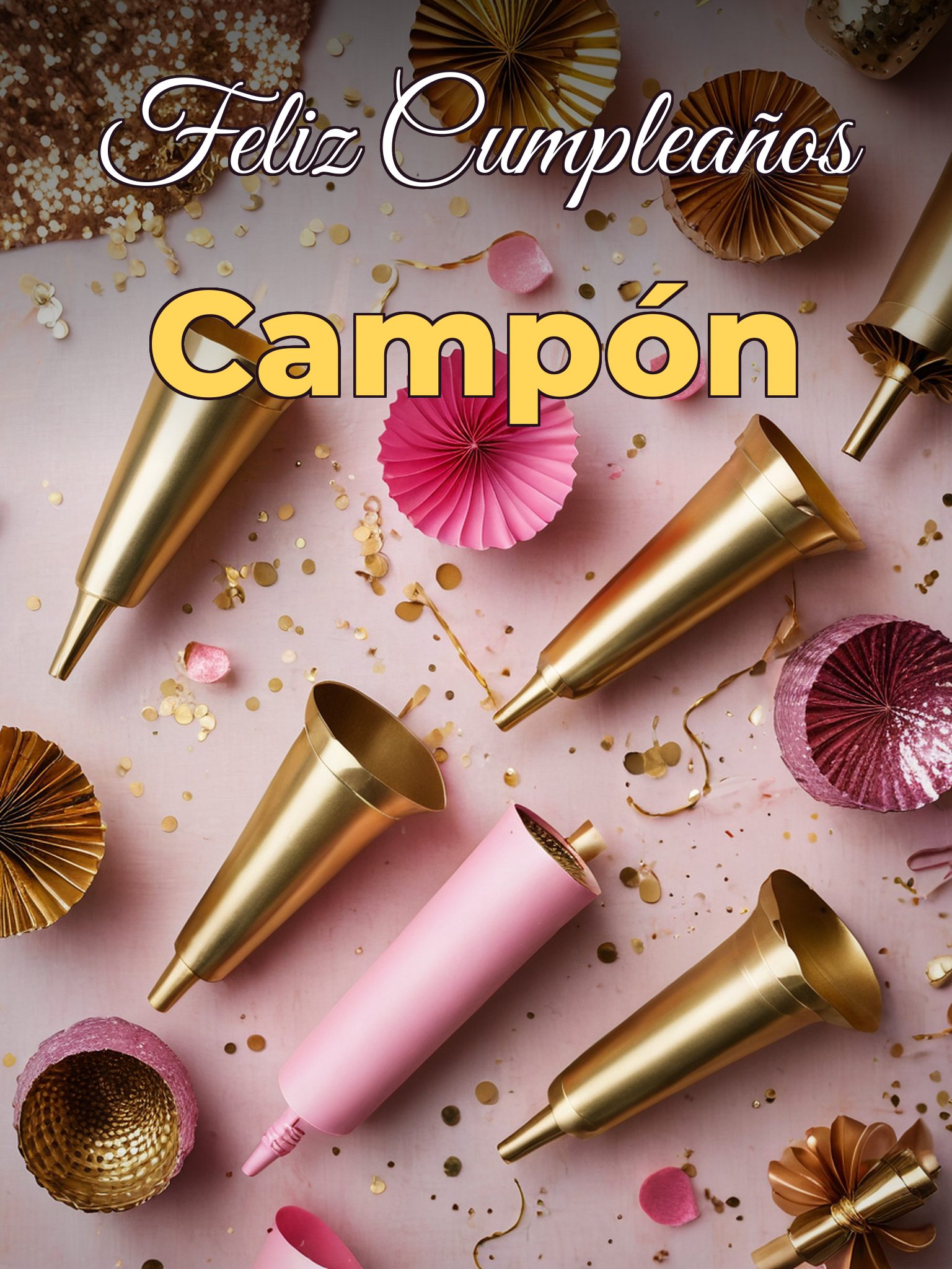 Feliz cumpleaños campón