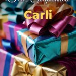 feliz cumpleaños carli