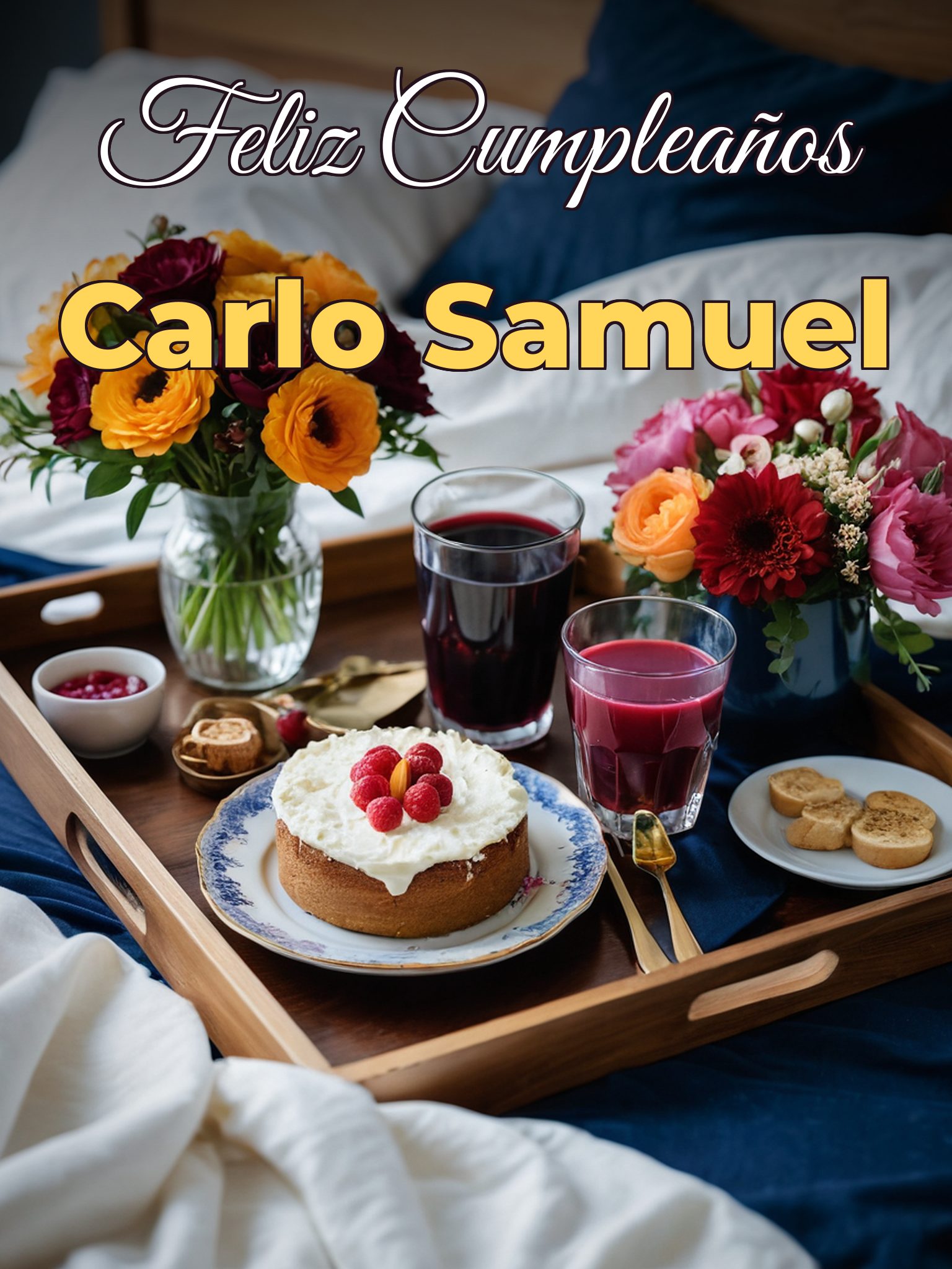 Feliz cumpleaños carlo samuel