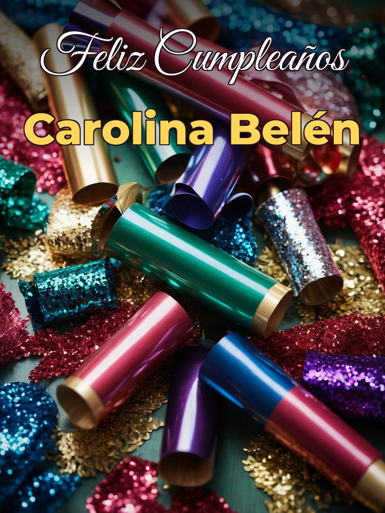 Feliz cumpleaños carolina belén