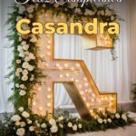 feliz cumpleaños casandra
