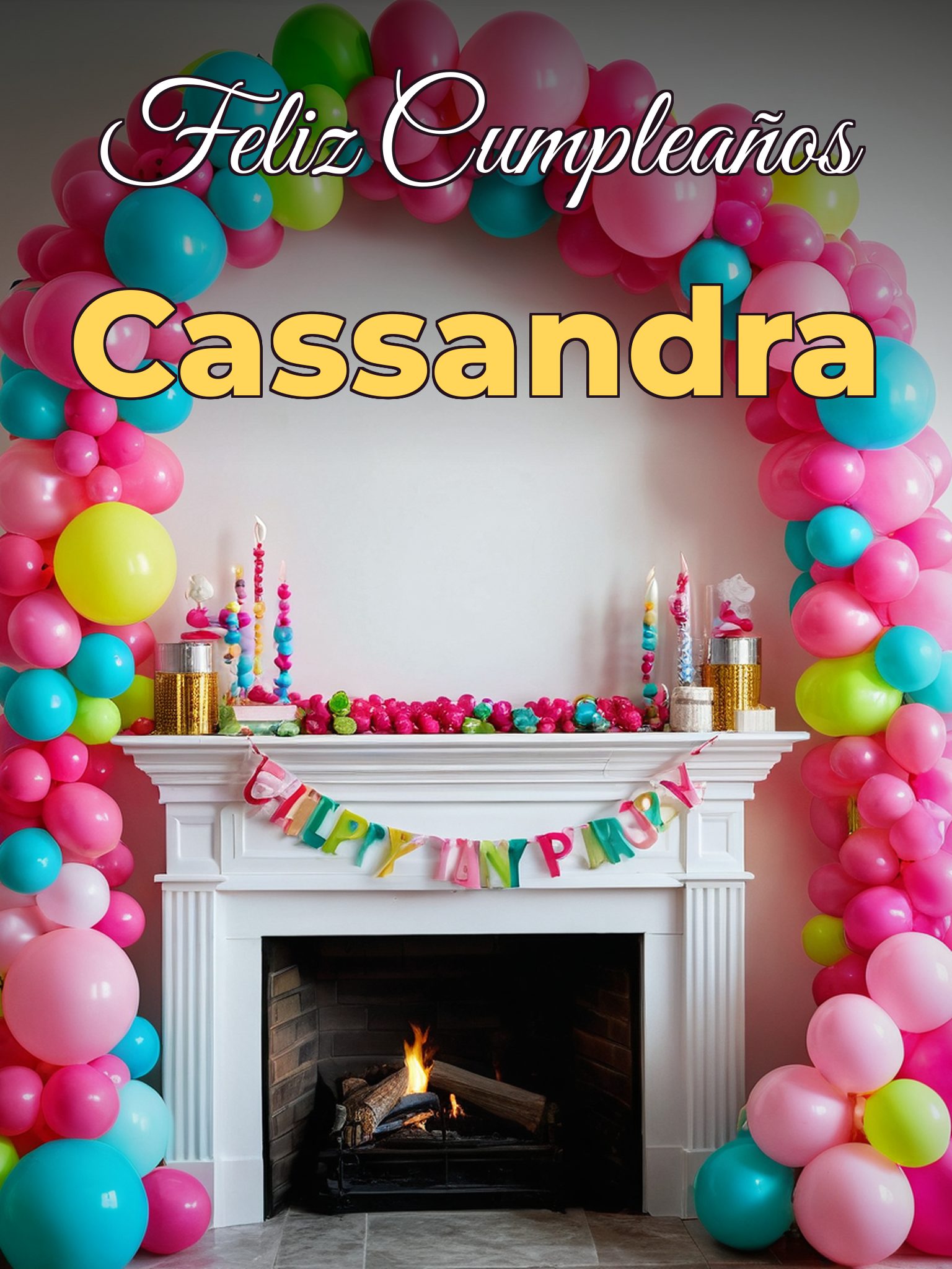 Feliz cumpleaños cassandra