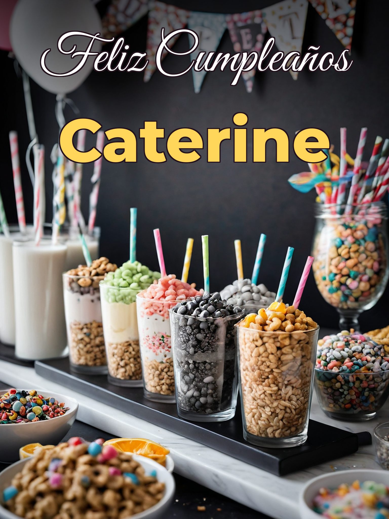 Feliz cumpleaños caterine
