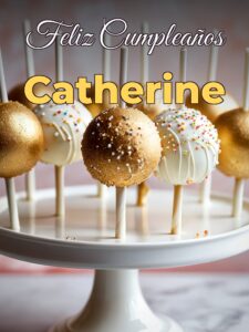 Feliz cumpleaños catherine