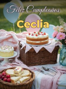 Feliz cumpleaños ceclia
